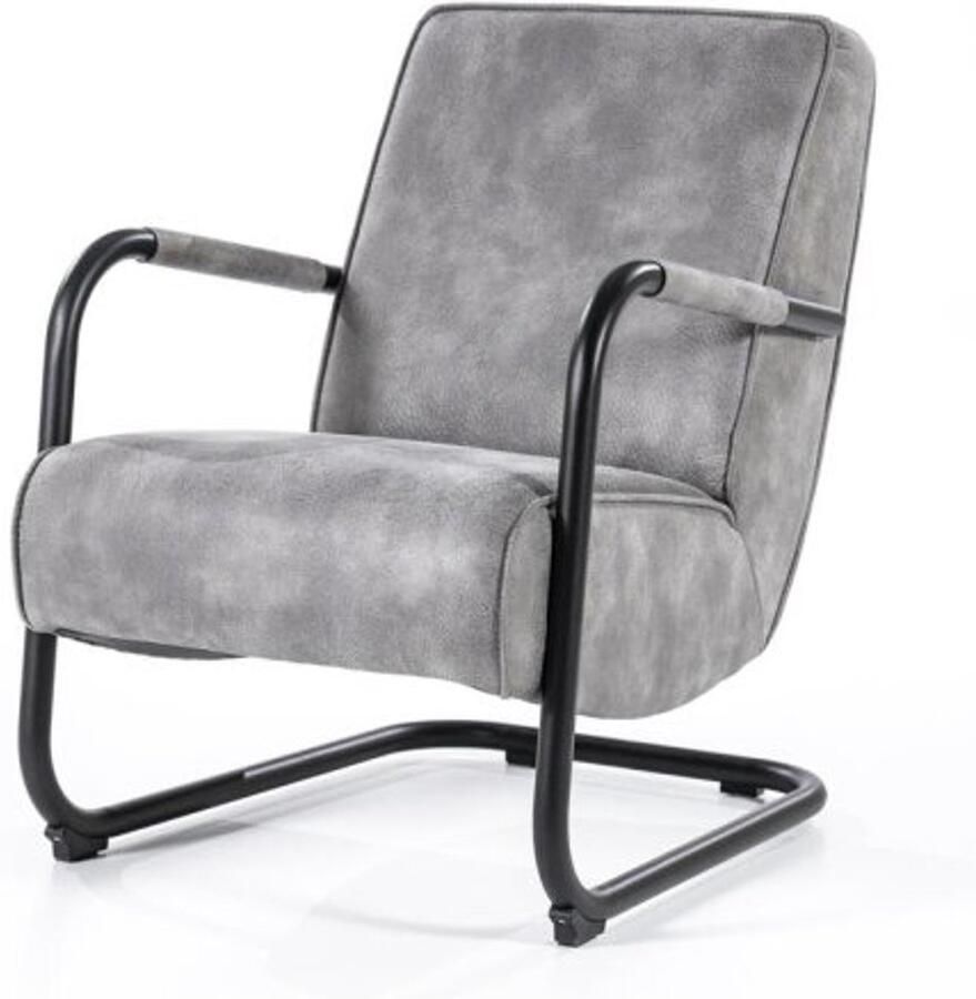 Meubelplaats Eleonora Fauteuil Pien Antraciet Cherokee 62x81x84 cm