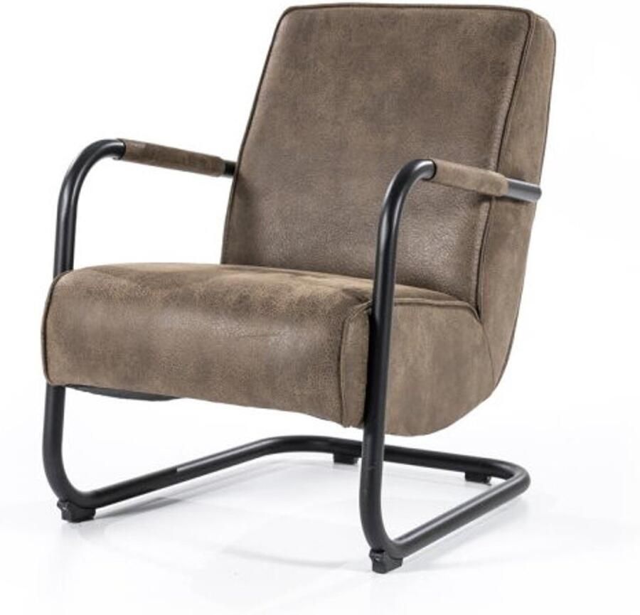 Meubelplaats Eleonora Fauteuil Pien Bruin Cherokee 62x81x84 cm