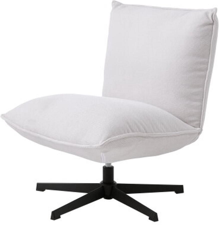 Giga Living Fauteuil Fraser Lounge Off White Chenille