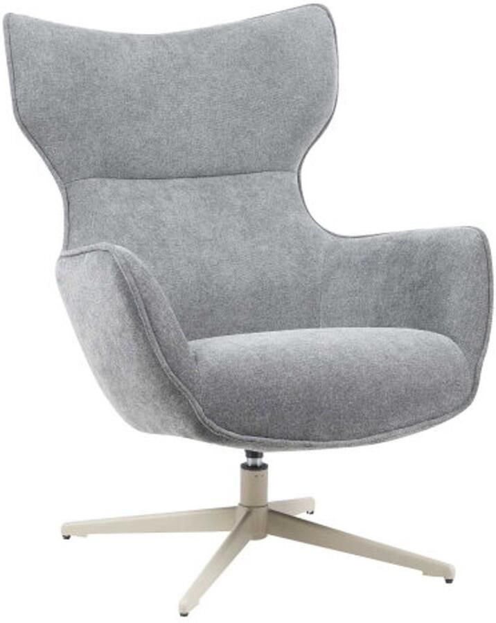 Starfurn Fauteuil Julia Antraciet Stof Draaibaar - Foto 3