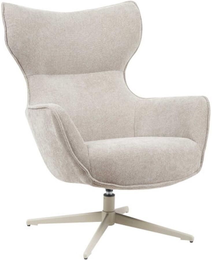 Meubelplaats Fauteuil Julia Taupe - Foto 2