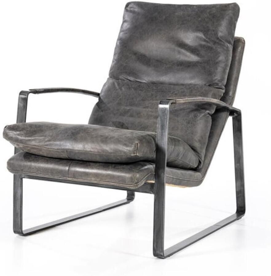 Meubelplaats Fauteuil Lex Eleonora-Antraciet - Foto 3