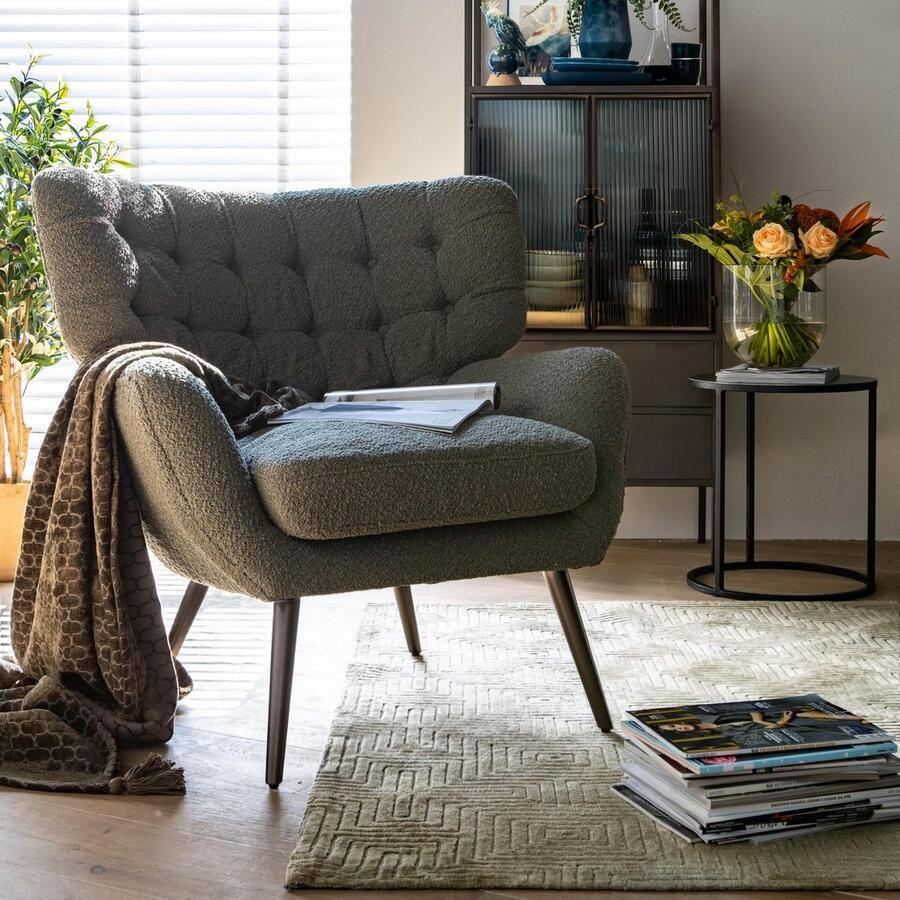 Meubelplaats Fauteuil Peter Eleonora-Groen - Foto 2