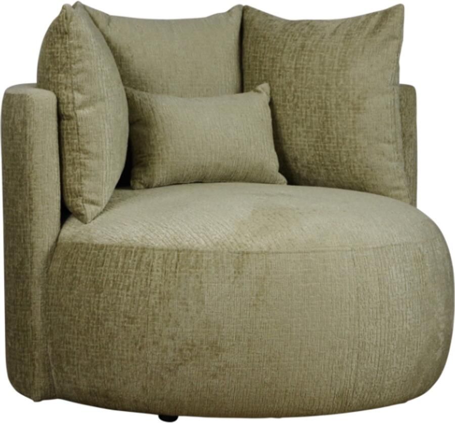 Meubelplaats Fauteuil Ravi Loveseat Zand 84×105×103 cm