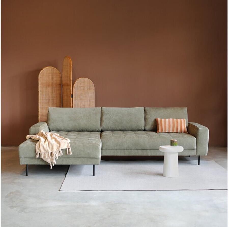 Meubelplaats Hoekbank OREO met chaise longue links Rebel 18