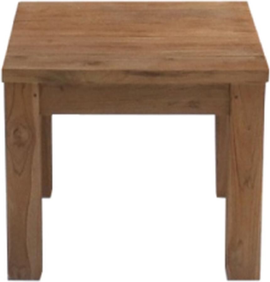 Meubelplaats Hoektafel Renkum teak 60x60 cm