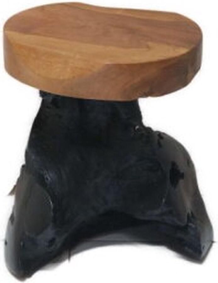 Meubelplaats Kruk Akar jamur black