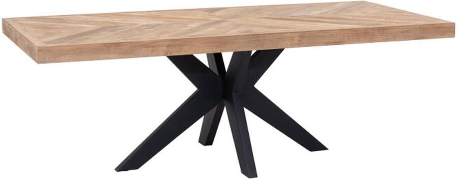 DTP Home Dining table Einstein rectangular 77x220x100 cm recycled teakwood - Foto 3
