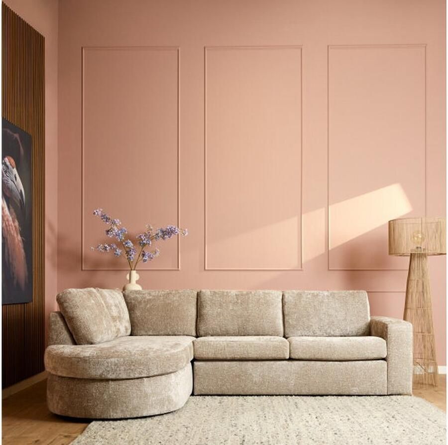 Meubelplaats MySofa Alma Beige Divan Links + 2 5 zits 5 jaar garantie