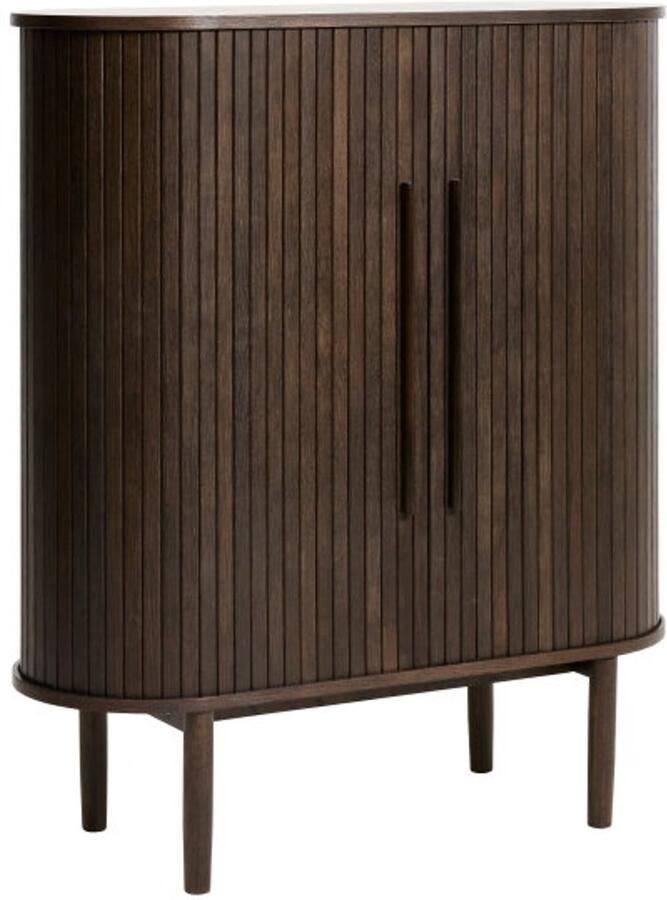 Meubelplaats Opbergkast Meta eikenhout 118 cm Espresso - Foto 2