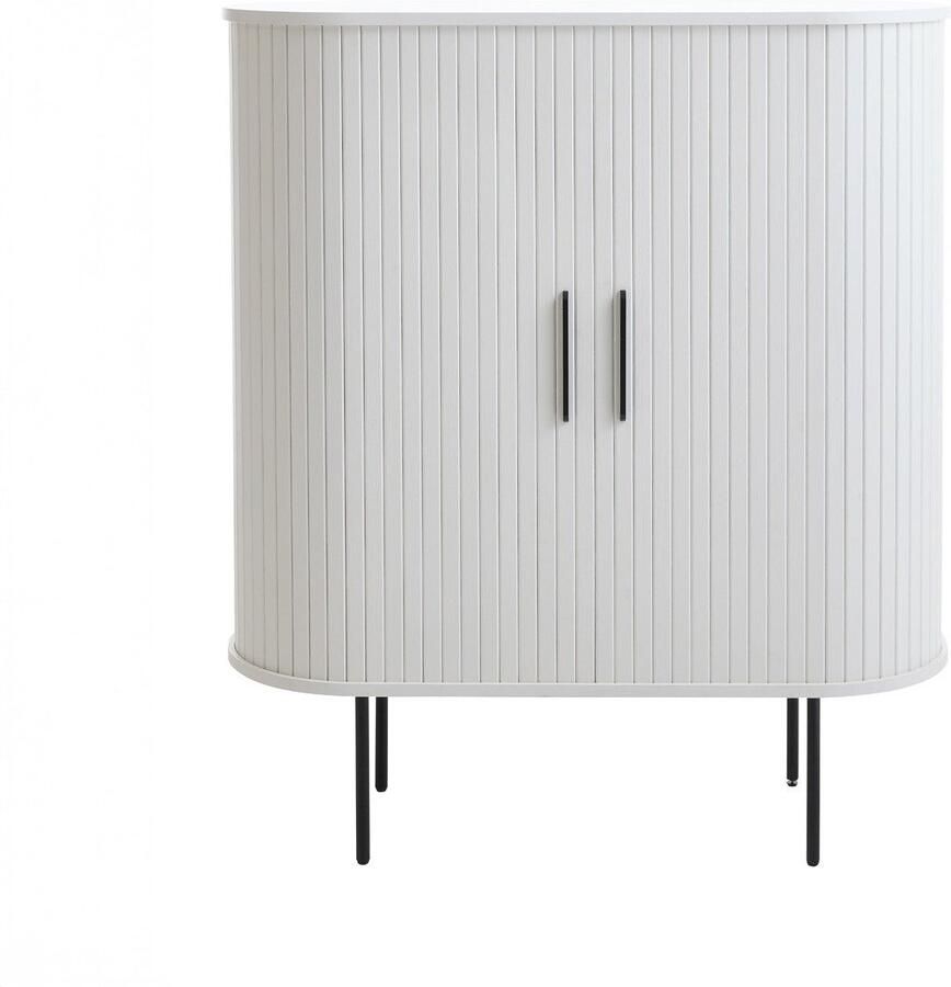 Meubelplaats Opbergkast Nola eiken 100 cm Wit - Foto 2