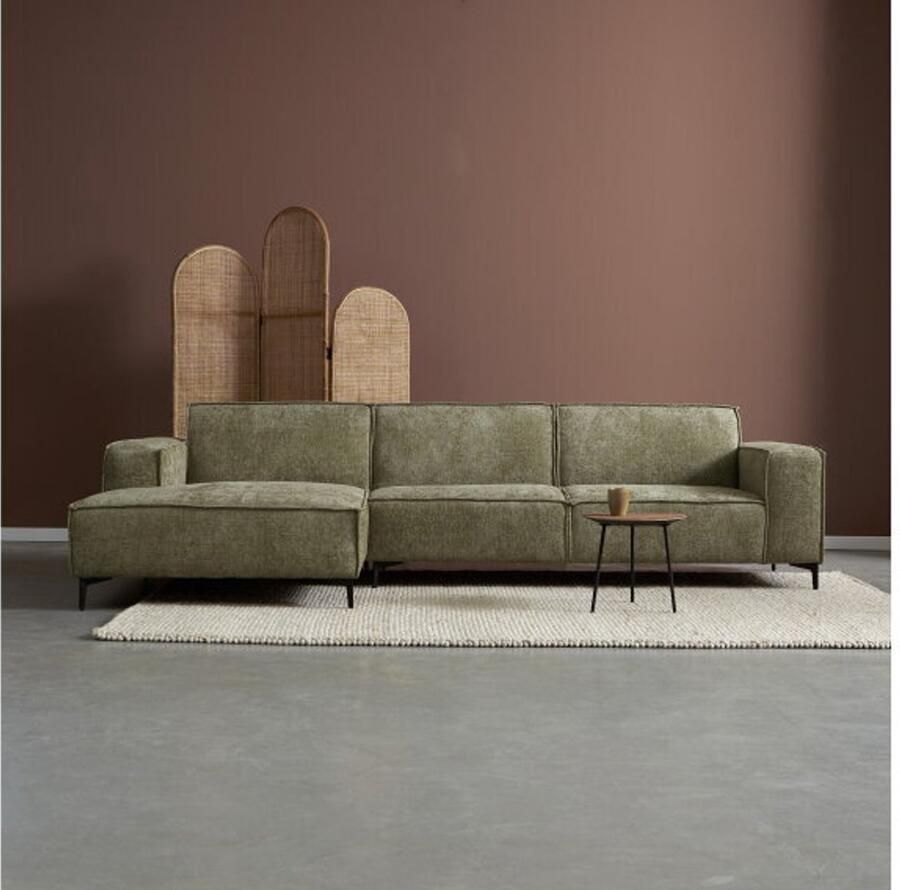 Meubelplaats Hoekbank RIVER met chaise longue links Majestic 607