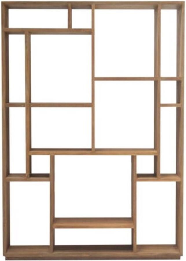 Meubelplaats Roomdivider Choco teak 160x198 cm Kasar