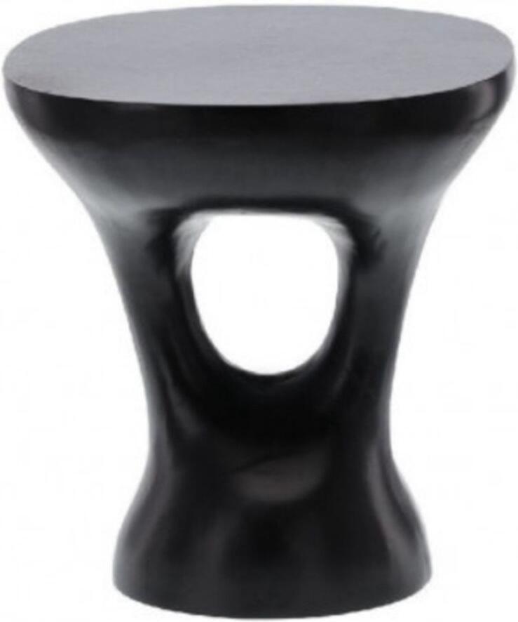 Starfurn Salontafel Amelie Rond Zwart Metaal 43x40x46cm