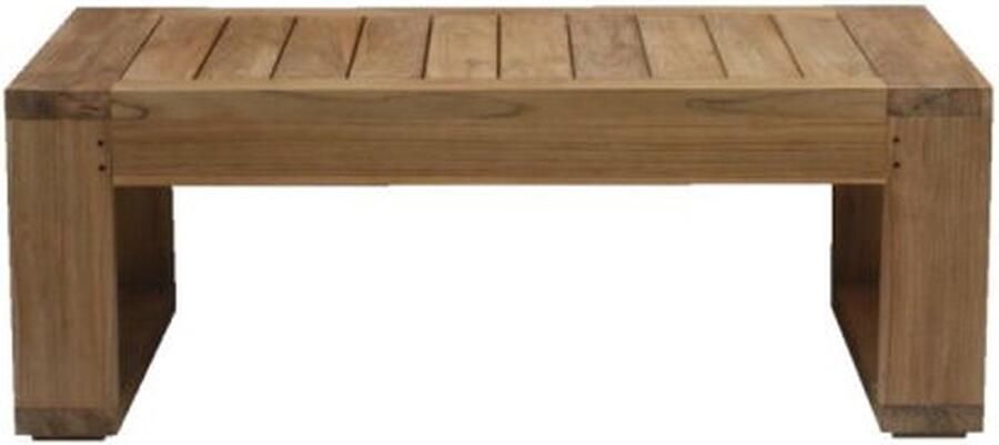 Meubelplaats Salontafel Deep teak 70x70 cm