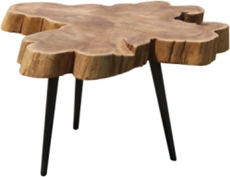 Meubelplaats Salontafel Refined Akar 80x80