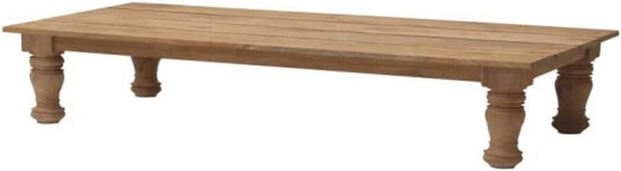 Meubelplaats Salontafel Station teak 120x60 cm