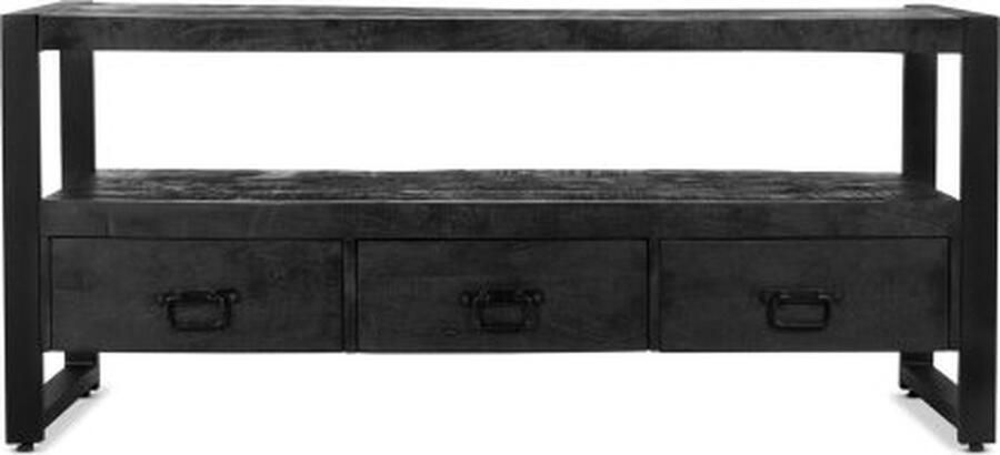 Meubelplaats TV-meubel Britt Zwart 100 220 cm-150 cm