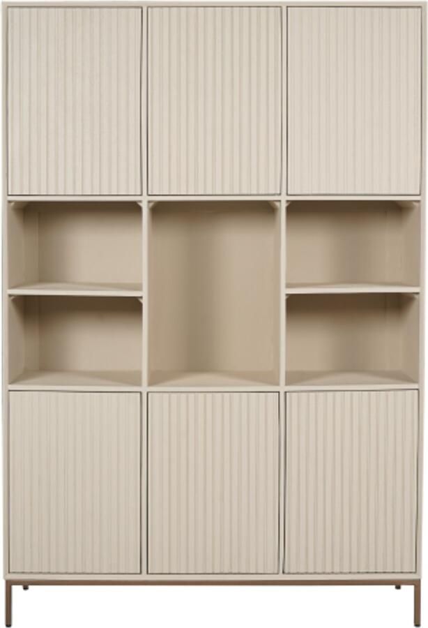 Meubelplaats Vakkenkast Madison XL Sand 135 cm