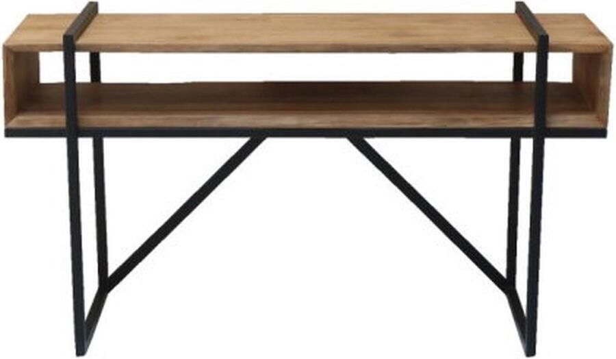 Meubelplaats Wandtafel Har open teak 140 cm sidetable