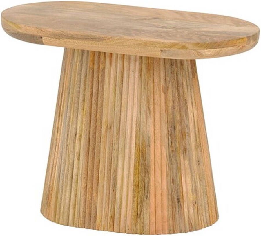 Meubelplaats Salontafel Lund 60 cm ovaal mangohout