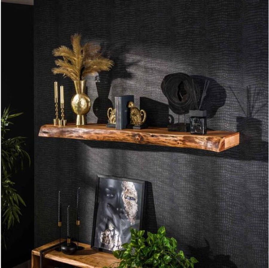 Meubelplaats Wandplank Levita 150 cm acacia naturel
