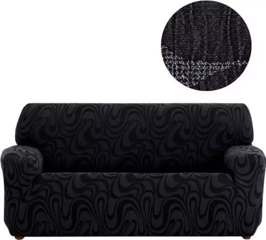 Belmarti Danubio bankhoes 230cm 270cm breed Zwart