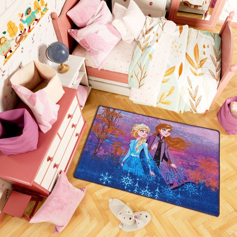 Mevsim Store Disney Frozen 2 Speelkleed 95x133 cm Vloerkleed Speeltapijt