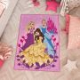 Disney Princess Strong Hearts Speelkleed 95x133 cm Officieel gelicentieerd Roze Vloerkleed Speeltapijt - Thumbnail 1