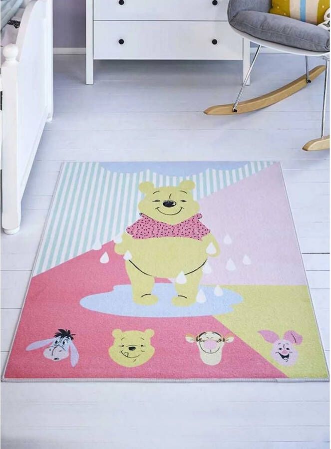 Disney Winnie the Pooh Speelkleed Officieel gelicentieerd 95x125 cm Vloerkleed Speeltapijt
