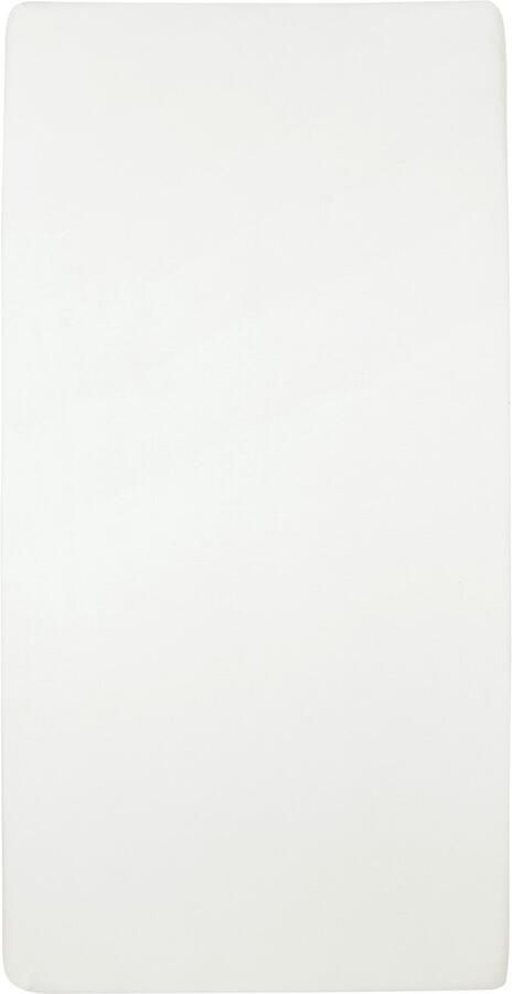 Meyco Home Uni hoeslaken twijfelaar warm white 120x200cm