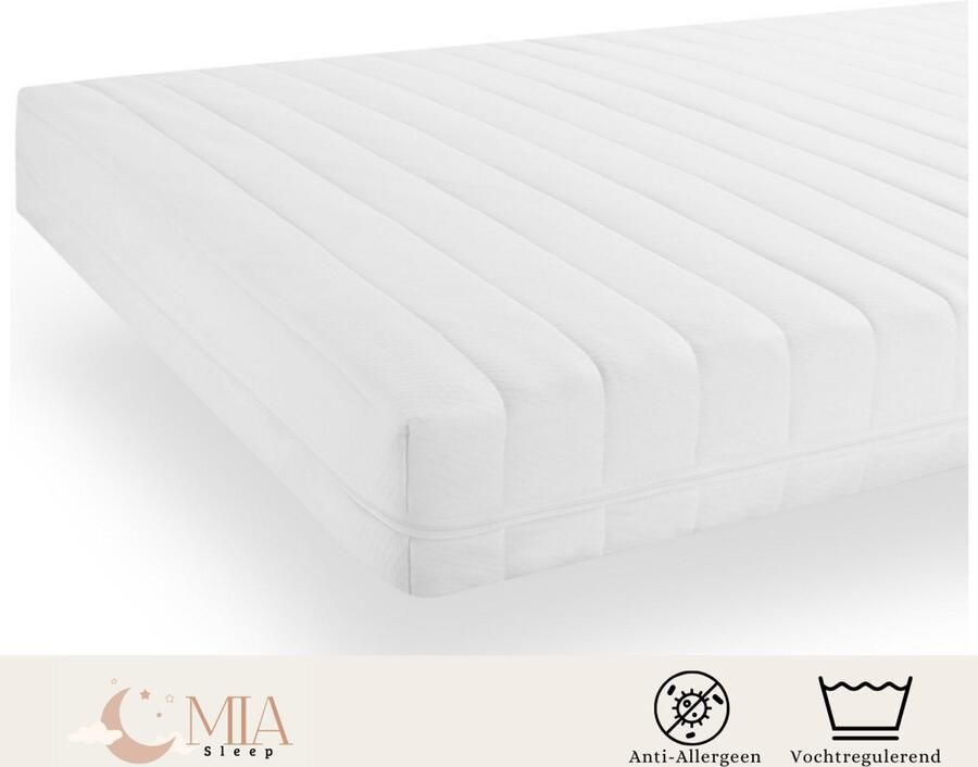 MIA Sleep 150x190 Matras Koudschuim Tweepersoons 20 cm dik HR45 Schuim Luxe Tijk