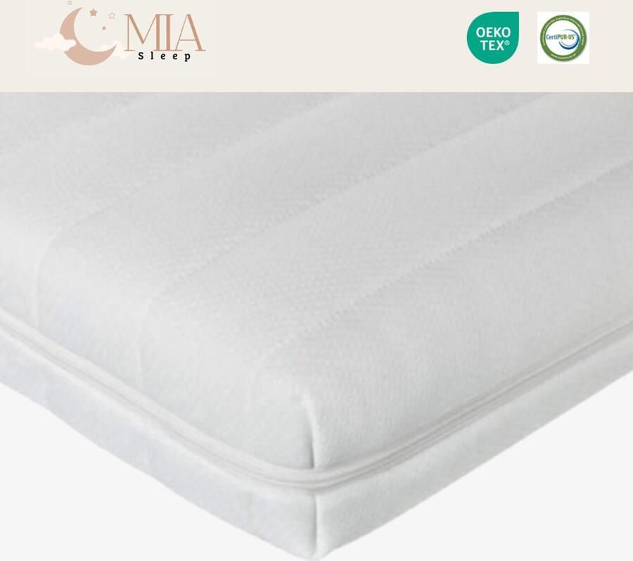 MIA Sleep Hotel Topper 180x200 Topdekmatras HR45 Kuidschuim Circa 6 cm dik