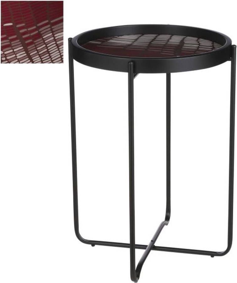 Mica Decorations ELVIRA BIJZETTAFEL BRUIN H57 5XD40CM