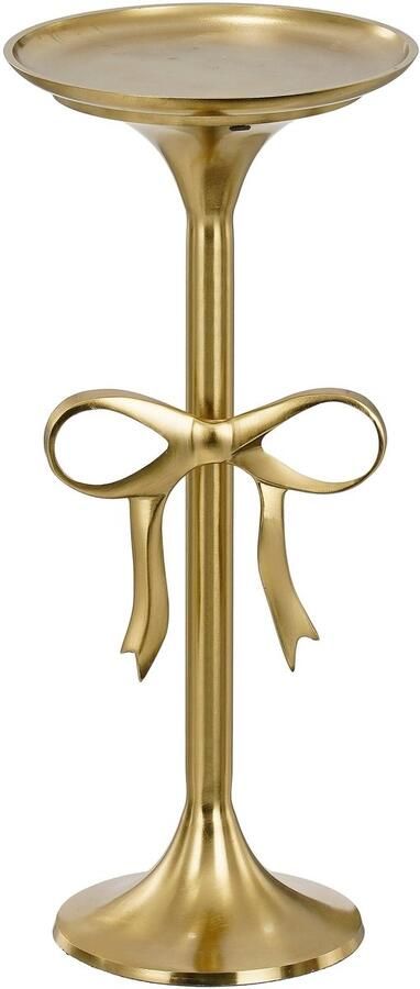 Mica Decorations Bijzettafel H57 x Ø25 cm Gerecycled Aluminium Goud