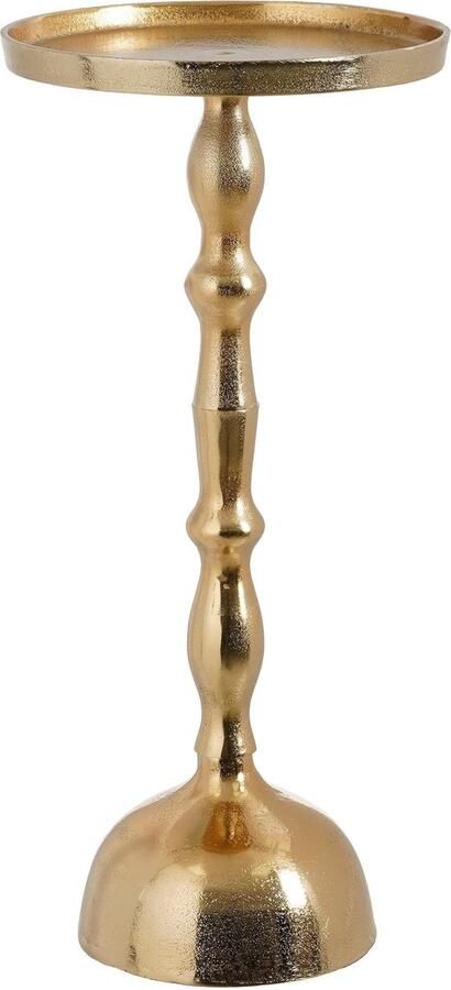 Mica Decorations Duco Bijzettafel H54 x Ø25 cm FSC 100% Gerecycled Aluminium Goud