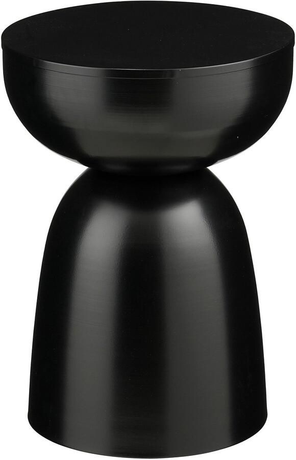 Mica Decorations Elliot Bijzettafel H45 x Ø32 cm IJzer Zwart