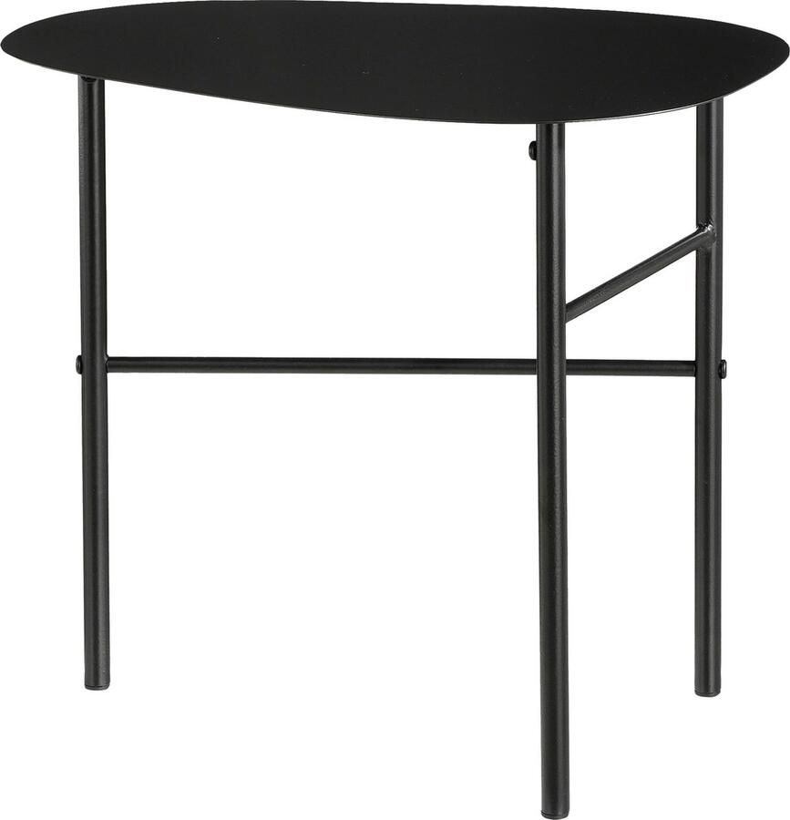 Mica Decorations Fonda Bijzettafel L43 5 x B29 5 x H40 cm Metaal Zwart