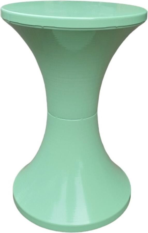 Mica Decorations Hailey bijzettafel mint groen H46xD30cm