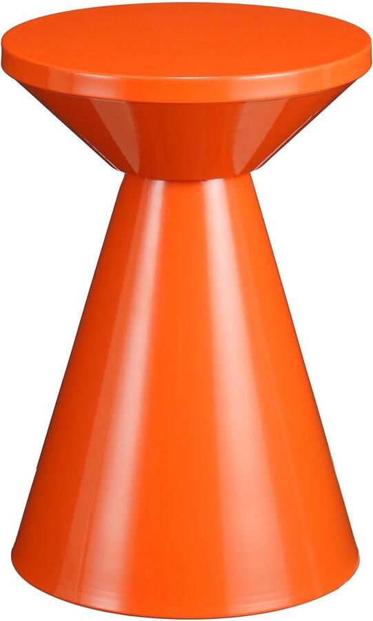 Mica Decorations Jim Bijzettafel H45 x Ø31 cm IJzer Oranje