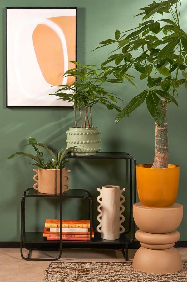 Mica Decorations Jules Sidetable L70 x B30 x H76 cm Metaal Zwart