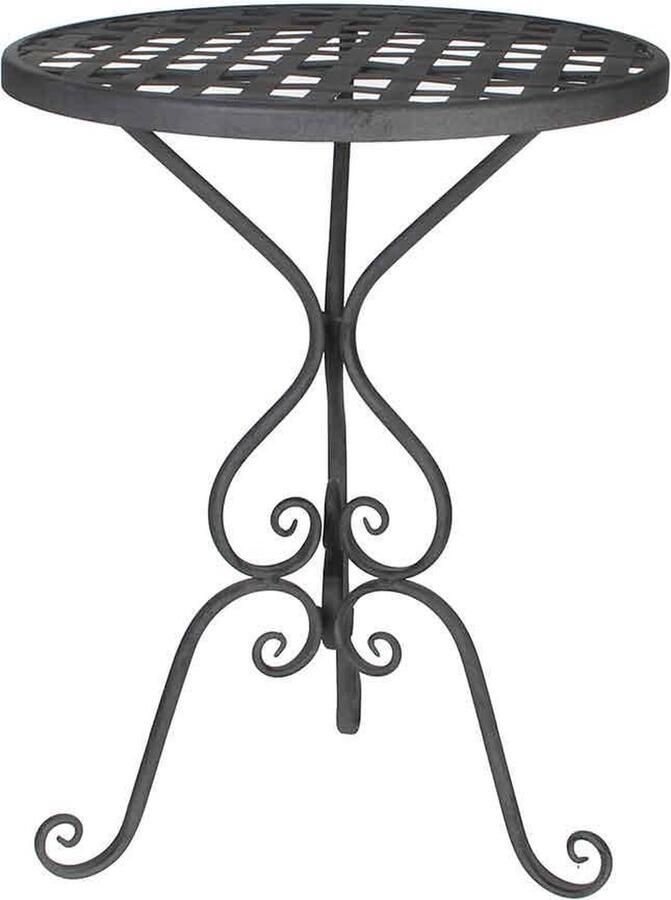 Mica Decorations tafel sara maat in cm: 61 x 48 grijs