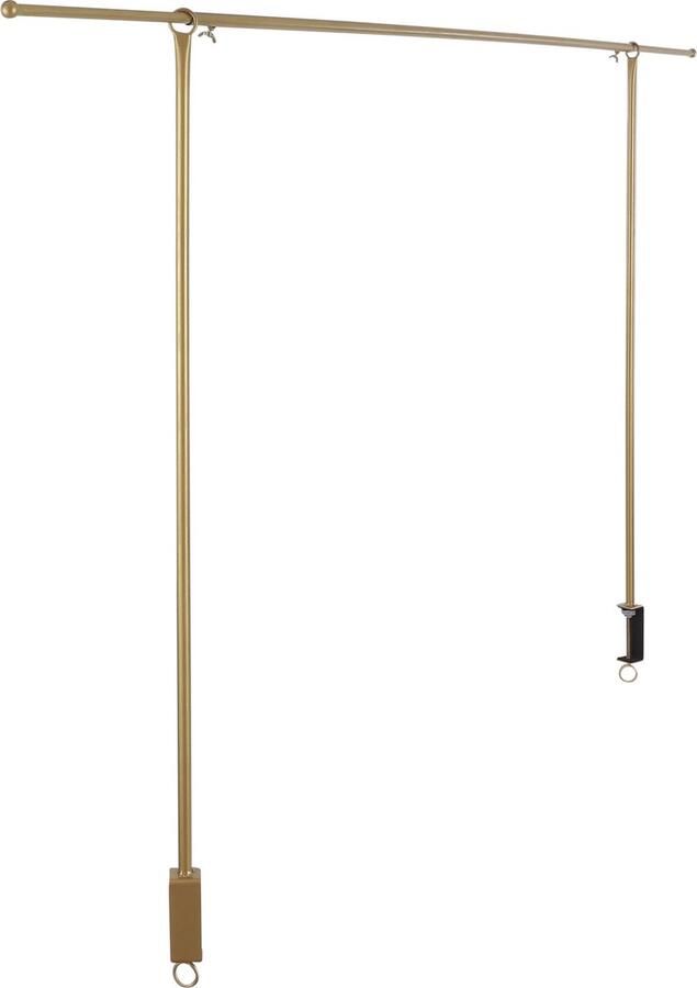 Mica Decorations Tafelklem H110 x L130-250 cm Metaal Goud