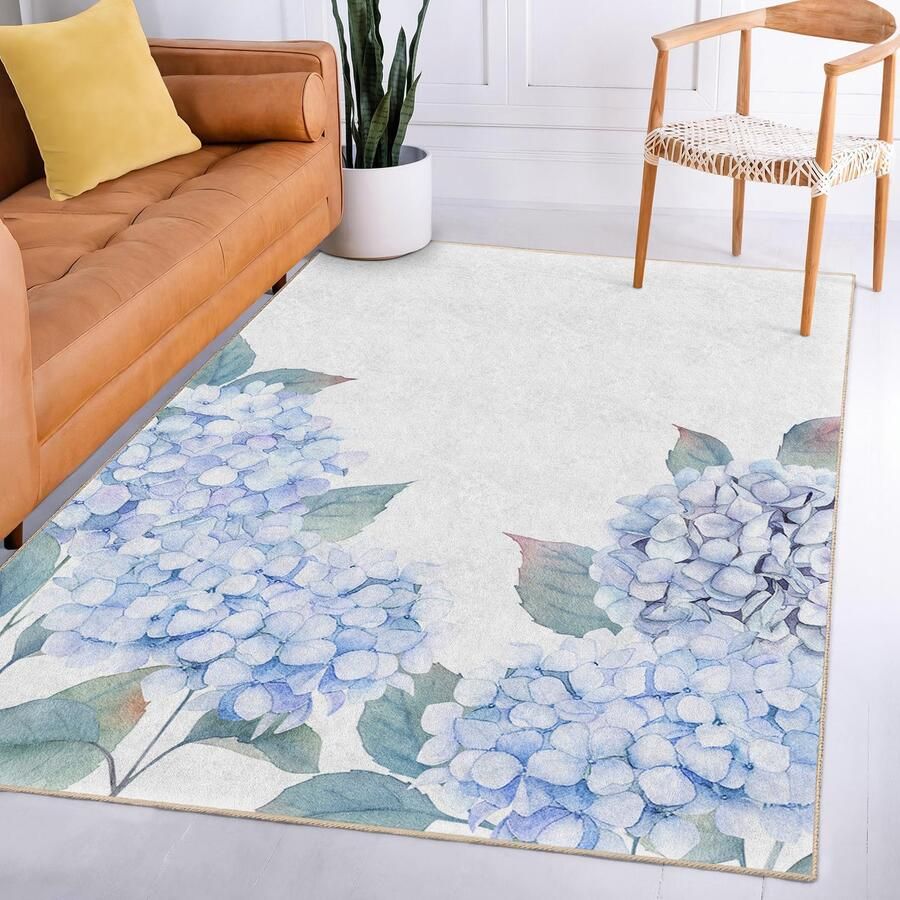 Mila Home Abstract Gebied Rechthoek Tapijt|Kleurrijk Vormen Soft Color Tapijt|Antislip Tapijt|Klassiek Tapijt Decor|Woonkamer Tapijt Modern Tapijt|Luxe Tapijt 536