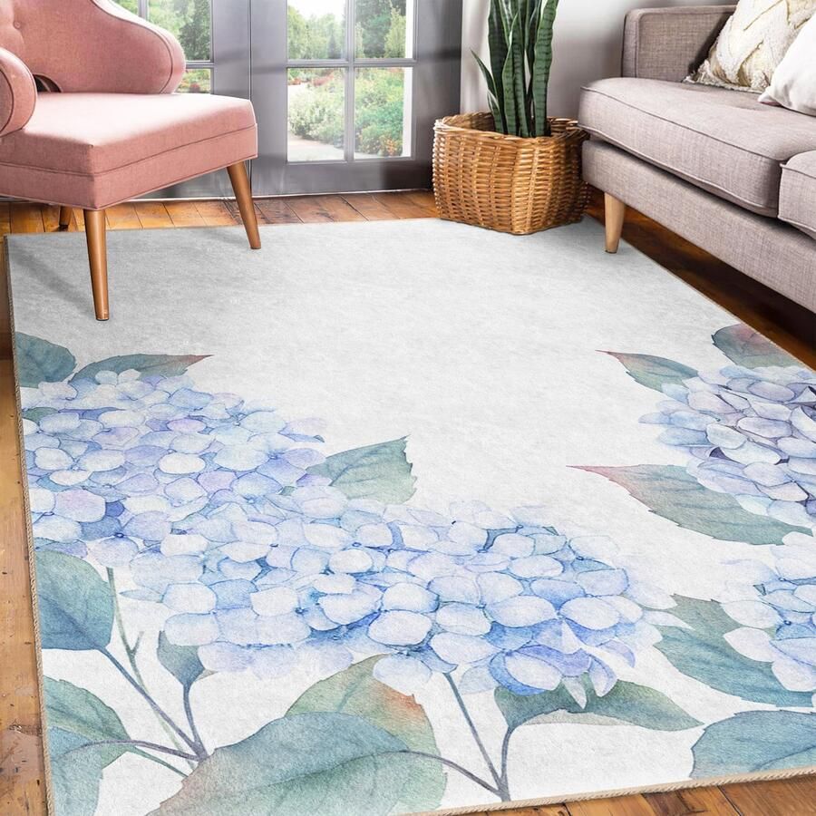 Mila Home Abstract Gebied Rechthoek Tapijt|Kleurrijk Vormen Soft Color Tapijt|Antislip Tapijt|Klassiek Tapijt Decor|Woonkamer Tapijt Modern Tapijt|Luxe Tapijt 1445