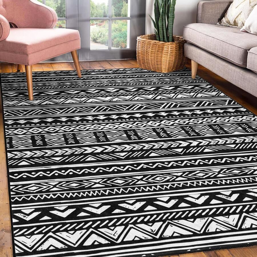 Mila Home Abstract Gebied Rechthoek Tapijt|Kleurrijk Vormen Soft Color Tapijt|Antislip Tapijt|Klassiek Tapijt Decor|Woonkamer Tapijt Modern Tapijt|Luxe Tapijt 547