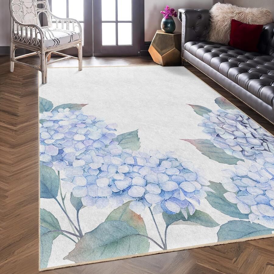 Mila Home Abstract Gebied Rechthoek Tapijt|Kleurrijk Vormen Soft Color Tapijt|Antislip Tapijt|Klassiek Tapijt Decor|Woonkamer Tapijt Modern Tapijt|Luxe Tapijt 839