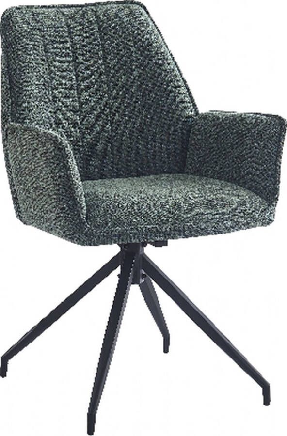 Milano the label Eetkamerstoel “Chacha set 2 groen