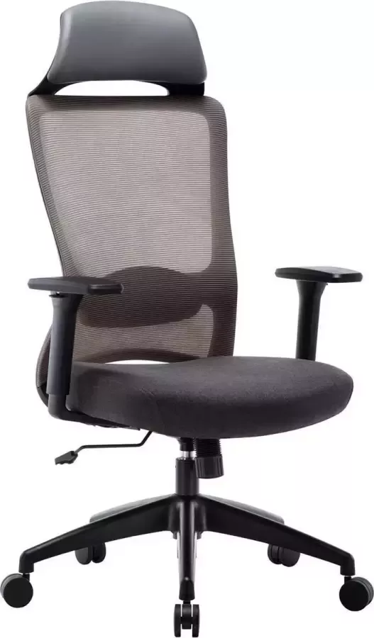 MILO OFFICE™ Eino M1 Ergonomische Bureaustoel Office Chair Mesh Grijs