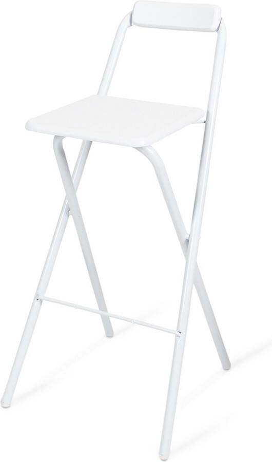 Milton & Oldbrook Inklapbare Barkruk Belfast Wit - Foto 2